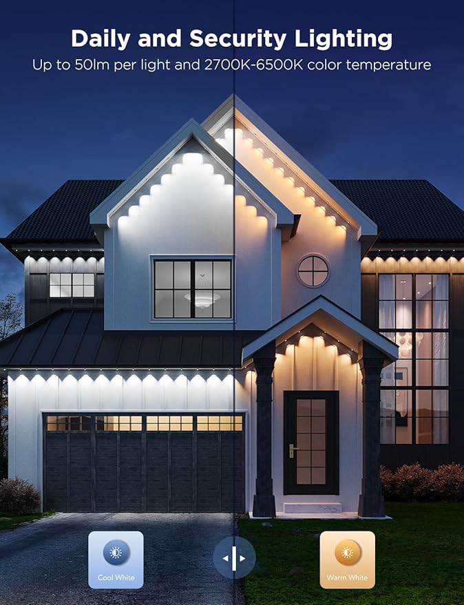 Govee Permanent Outdoor Lights Pro, 150ft - Image 3