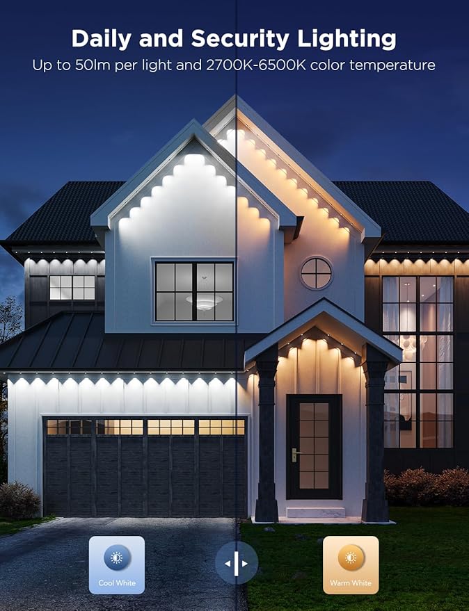 Govee Permanent Outdoor Lights Pro, 100ft - Image 3