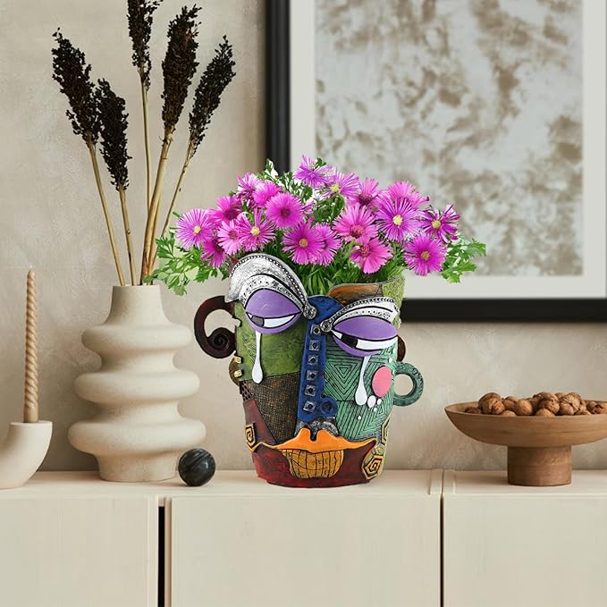 Picasso Brutalist Abstract Face Planter - Image 3