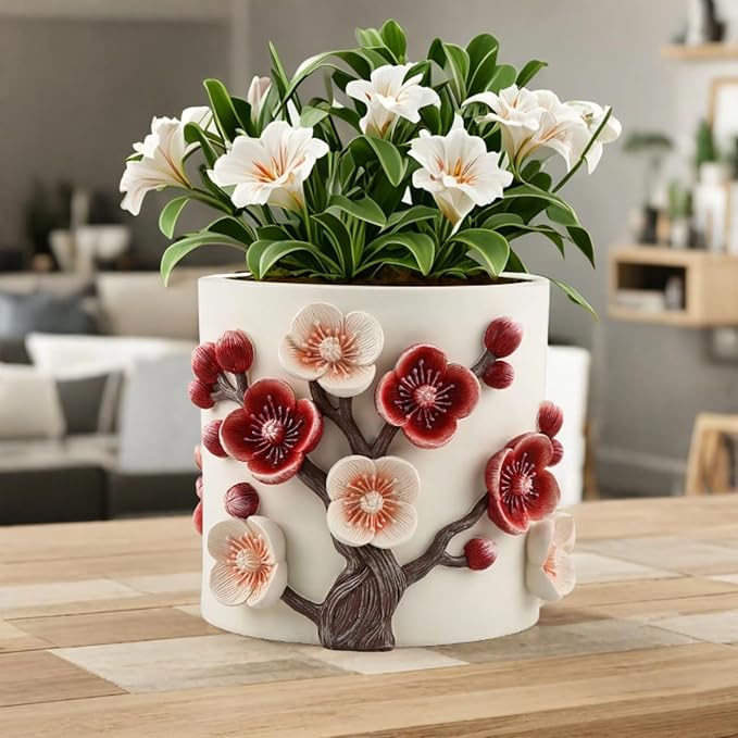 Flower Pot, 5 Inch Cute Plant Pots - Image 5