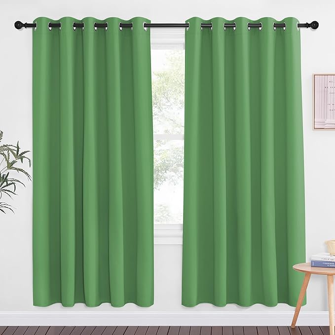 NICETOWN Froest Green Blackout Curtains by NICETOWN