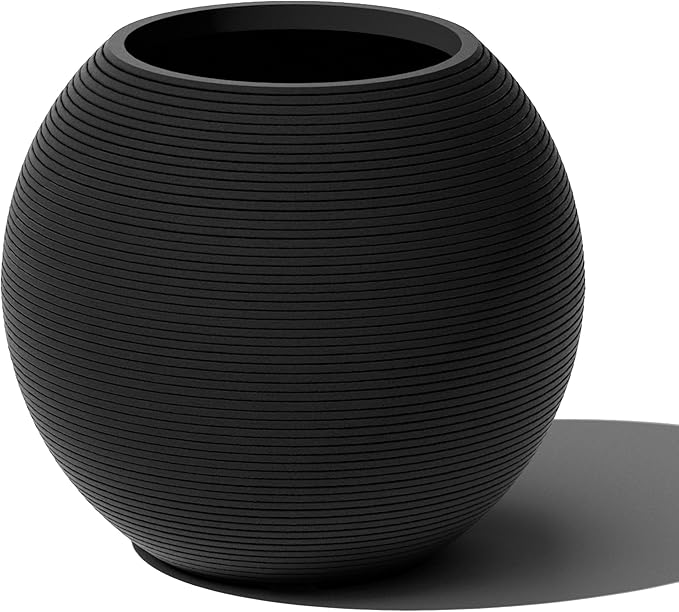 Veradek Strata Series Sphere Round Planter by VeradekOutdoor
