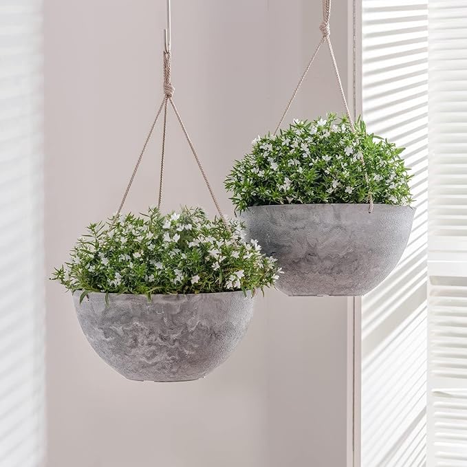 LA JOLIE MUSE Hanging Planter Flower Plant Pots - Image 5
