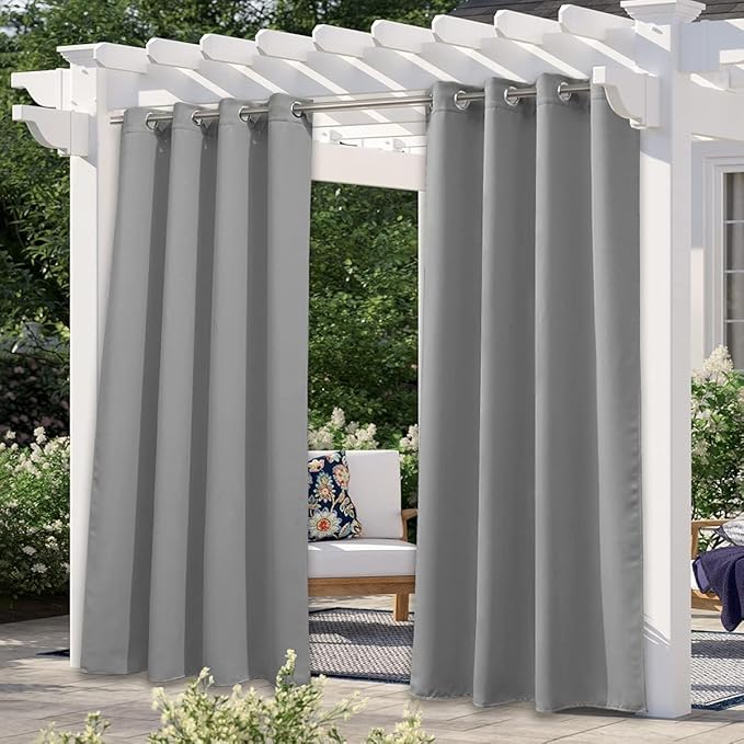 NICETOWN 120" L Outdoor Curtain by NICETOWN