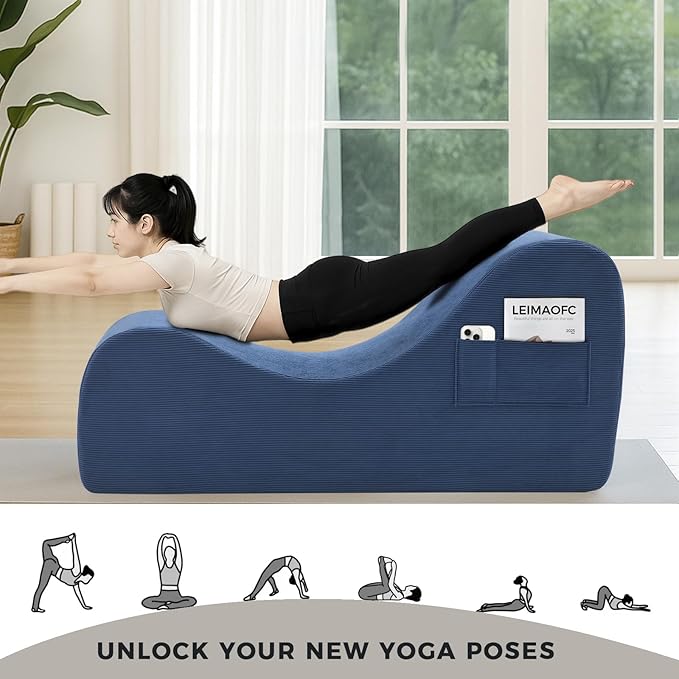 Yoga Chairs for Adults, Ergonomic Chaise Lounge Chair Indoor - Image 3