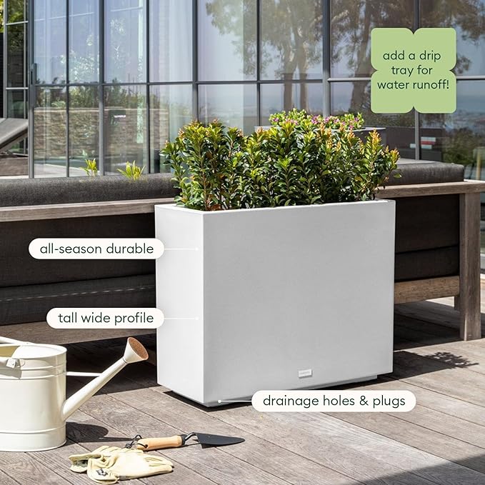 Veradek Block Series Span Plastic Planter - Image 6