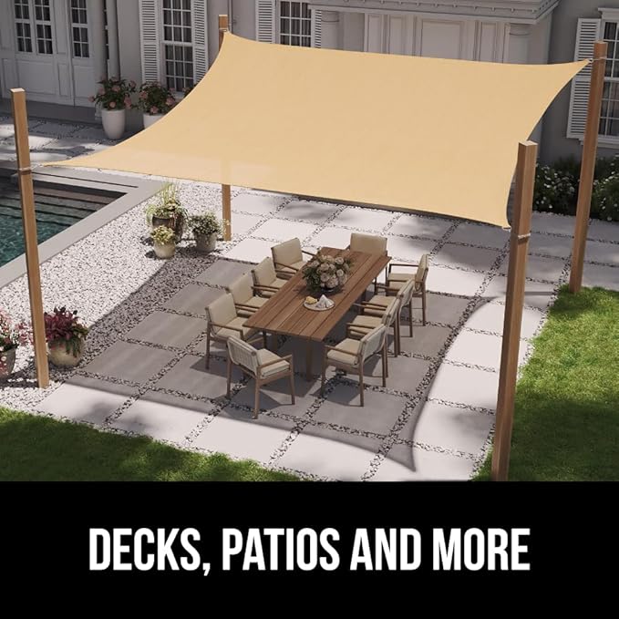 GORILLA GRIP Heavy Duty Sun Shade, UV Protection Fade Tear and Rust Resistant - Image 7