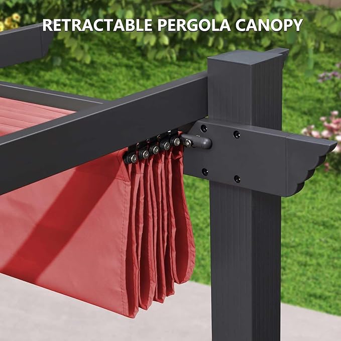 Pergola Shade Cover Replacement Canopy Top Compatible - Image 8
