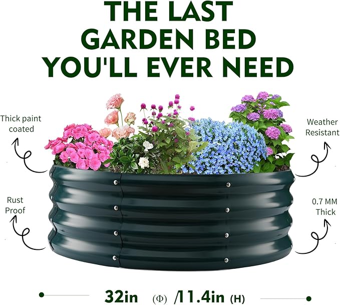 Galvanized Raised Garden Beds for Gardening - Image 2