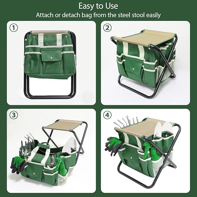 Garden Tool Set, 10 Piece Kit - Image 7