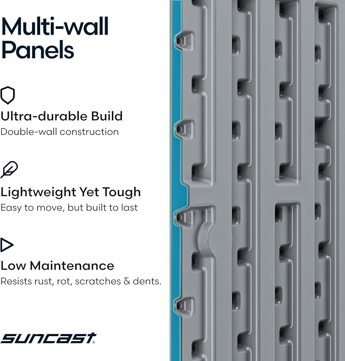 Suncast 200-gal. All-Weather Patio Deck Box, Made in the USA, - Image 6