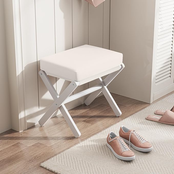 Foldable Foot Stool Ottoman, Modern Foot Rest - Image 7
