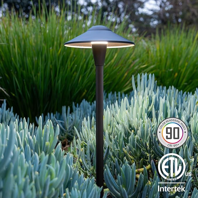 LEONLITE Update 5CCT Low Voltage Pathway Lights, LED Landscape Path Lights - Image 5