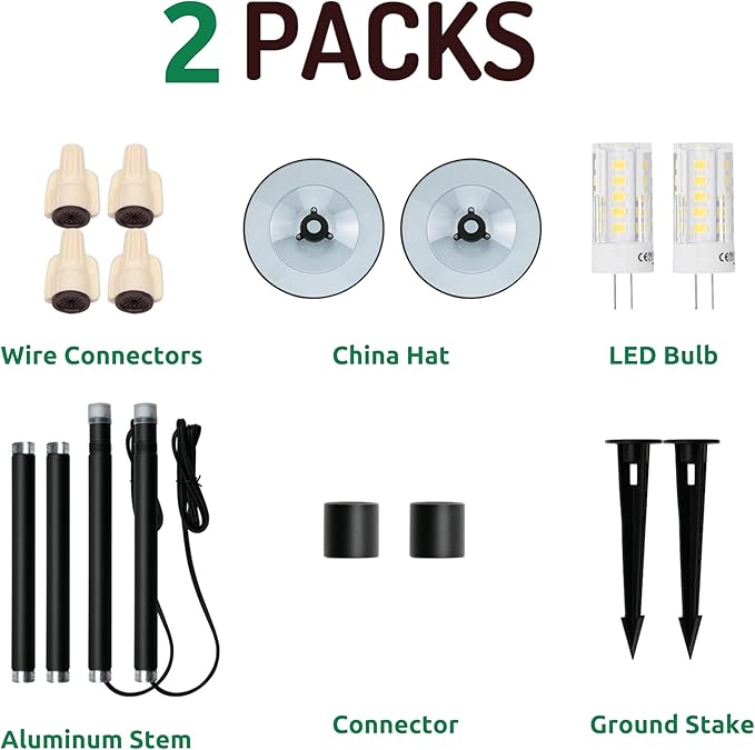 Lumina Lighting® 3W Landscape Lighting 12V Landscape Lights Low Voltage - Image 4