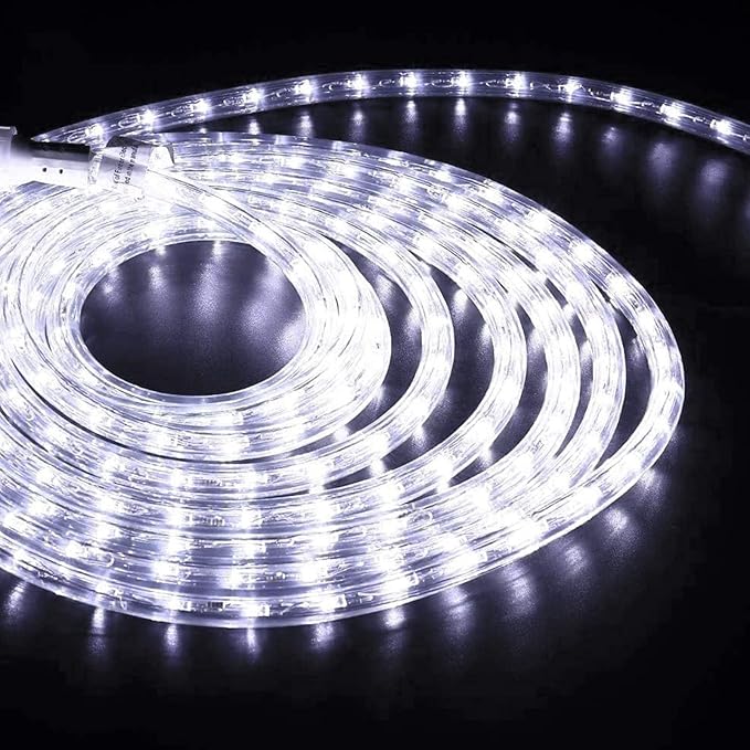 150ft LED Rope Lights Outdoor, 1080 LED Connectable and Flexible Tube Lights - Image 2