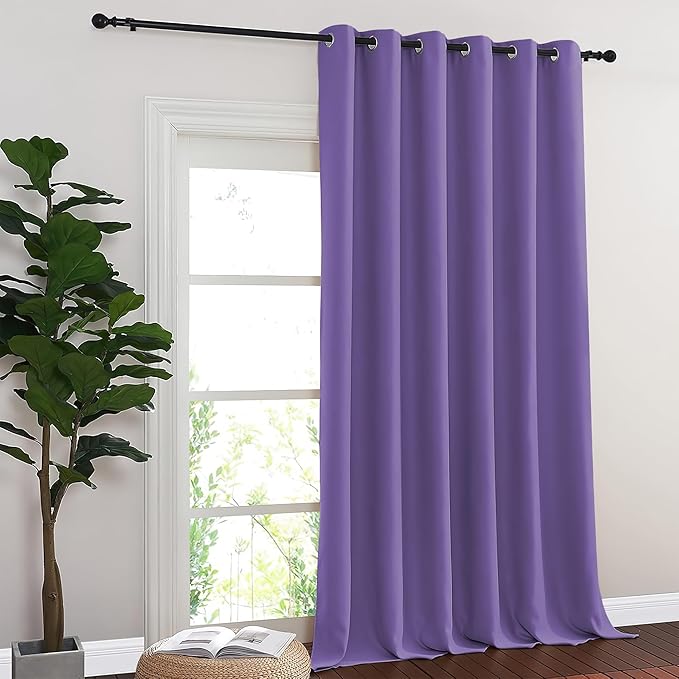 NICETOWN Lilac Purple Blackout Curtains - Image 7