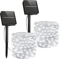Minetom Solar String Lights, 2 Packs Total 66Ft 200 LED Solar Fairy Lights by Minetom