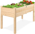 Best Choice Products 48 x 24 x 30 Inches Raised Garden Bed, Elevated Wood by BestChoiceProducts