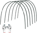 Gardzen Garden Hoops for Raised Beds Greenhouse Hoops, DIY Kit for Row Cover by Gardzen