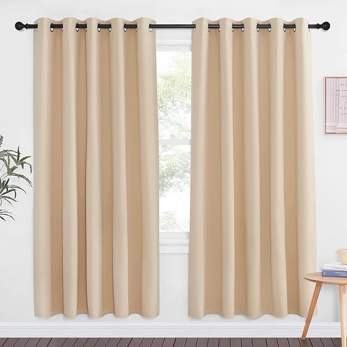 PNICETOWN Blackout Doorway Curtain Room Darkening by NICETOWN