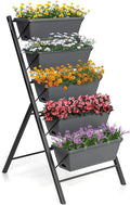 COSTWAY Vertical Raised Garden Bed, 5 Tier Planter Box by COSTWAY
