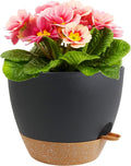 12 inch Large Self Watering Pots, Plant Pots by Meowell