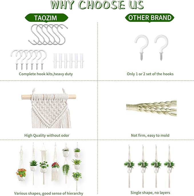 Macrame Plant Hangers - Image 6