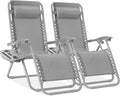 Best Choice Products Set of 2 Adjustable Steel Mesh Zero Gravity Lounge Chair by BestChoiceProducts