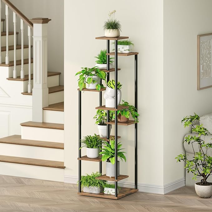 10 Tier Plant Stand Indoor, Tiered Corner Plant Shelf Flower Stand - Image 7