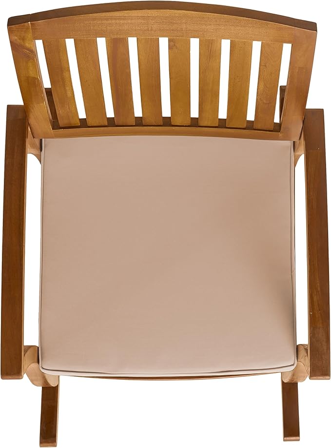 Christopher Knight Home Selma Acacia Rocking Chairs - Image 9