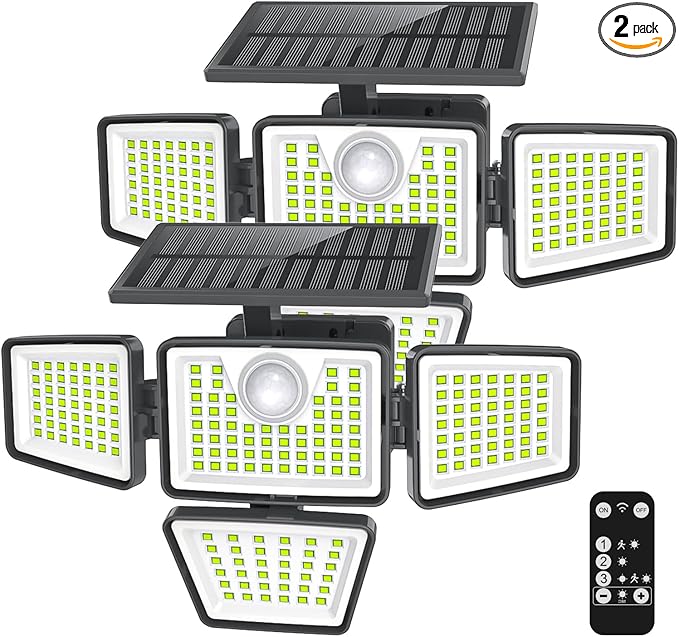 3000LM Solar Lights Outdoor by ChargebySunLightUpHome