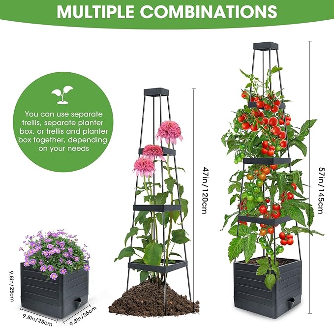 Raised Garden Bed Tomato Planter - Image 4