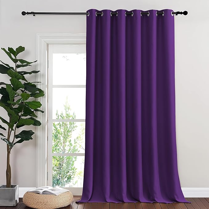 NICETOWN Royal Purple Blackout Curtains by NICETOWN