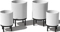 Veradek Demi Series Round Planter w/Stand by VeradekOutdoor