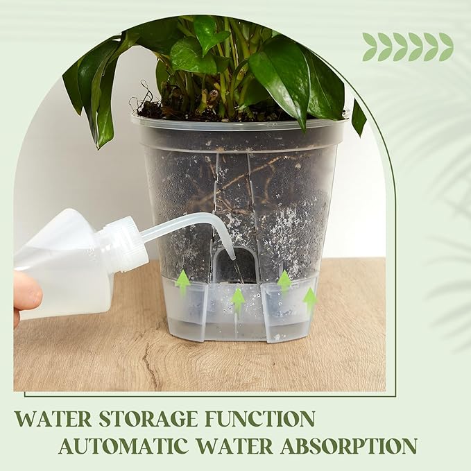 Self Watering Pots for Indoor Plants - Image 3