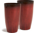 Worth Garden 23.5" H. Large Plastic Planters by WORTH