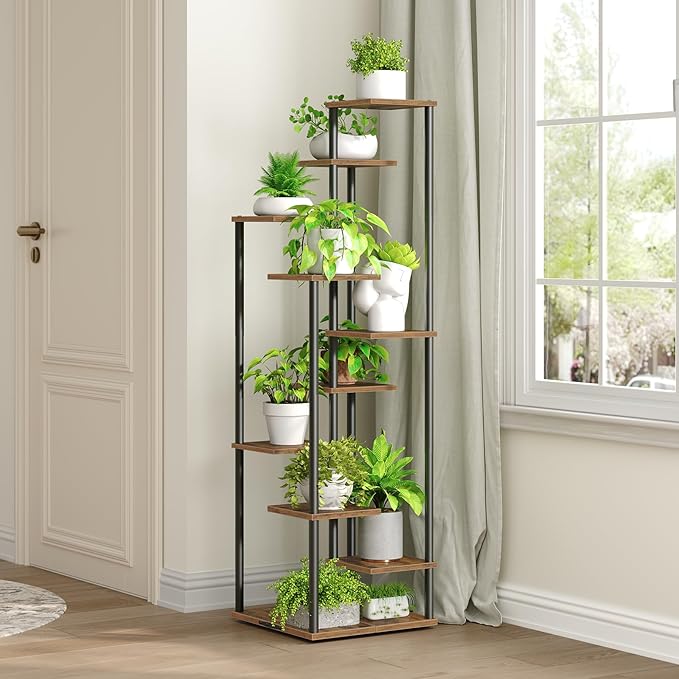 10 Tier Plant Stand Indoor, Tiered Corner Plant Shelf Flower Stand - Image 6