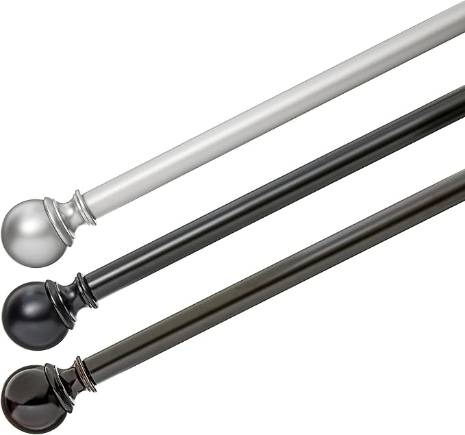Amazon Basics Sturdy Adjustable Curtain Rod - Image 5