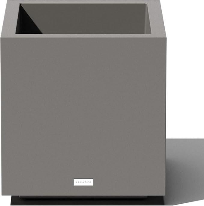 Veradek Block Series Cube Plastic Planter by VeradekOutdoor