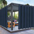 PureFit Outdoor Curtains for Patio Waterproof Weatherproof, UV and Fade by PureFit