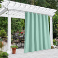NICETOWN Outdoor Curtain for Patio Waterproof Extra Wide 84 inch, Sun Blocking by NICETOWN