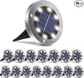 Solar Ground Lights 16 Packs, Garden Solar Outdoor Waterproof Pathway Bright by OULONGER