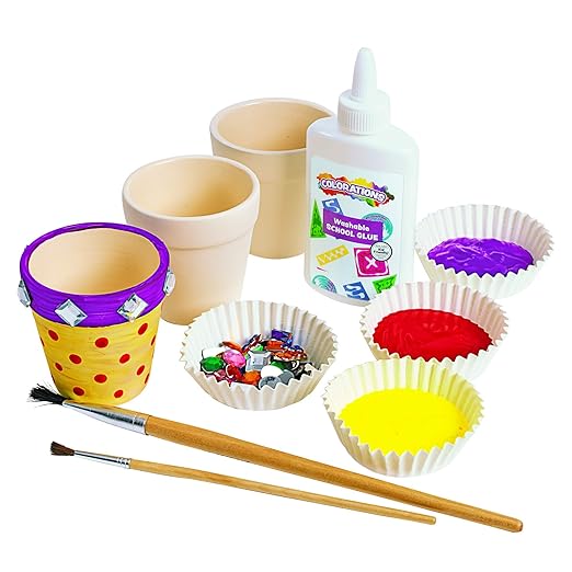 Ceramic Flowerpots, Kids Crafts, Crafts - Image 2