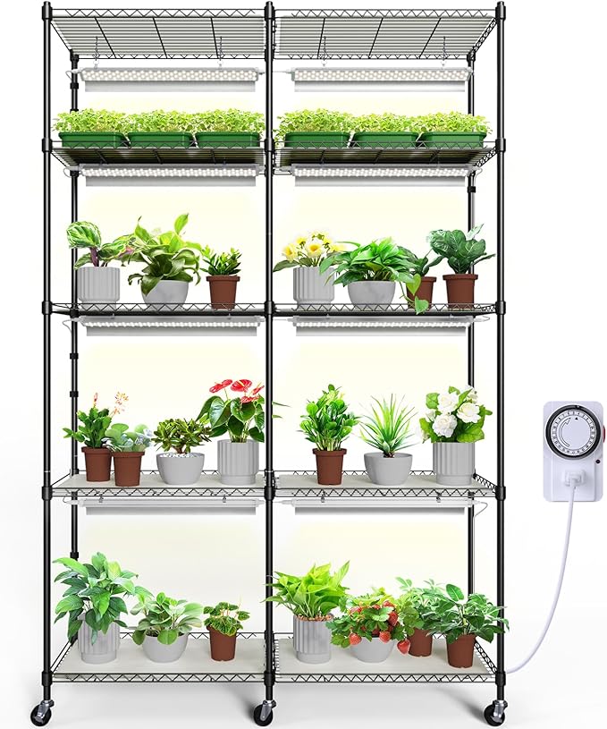 Barrina CX1 Plant Stand with Grow Lights by Barrina