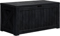 Greesum 120 Gallon Deck Box, Resin Outdoor Storage Container by BuynowfromGreesum