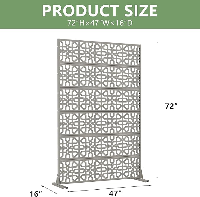 Casaphoria Metal Privacy Screen Outdoor - Image 5