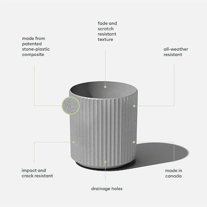 Veradek Demi Series Round Planter - Image 2