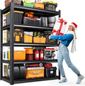 71" H-46 W Garage Shelving Heavy Duty Storage Shelves, Metal Adjustable by Unknown