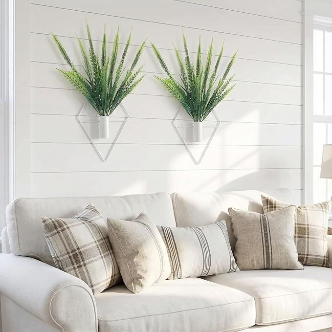 2 Pieces Wall Decor Hanging Planters - Image 5
