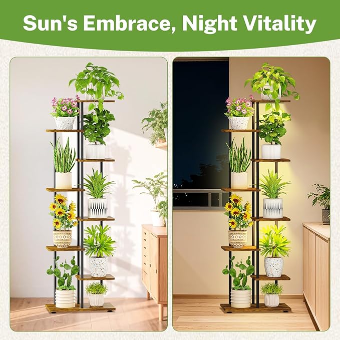 iDavosic.ly 7 Tier Tall Plant Stand Indoor - Image 6
